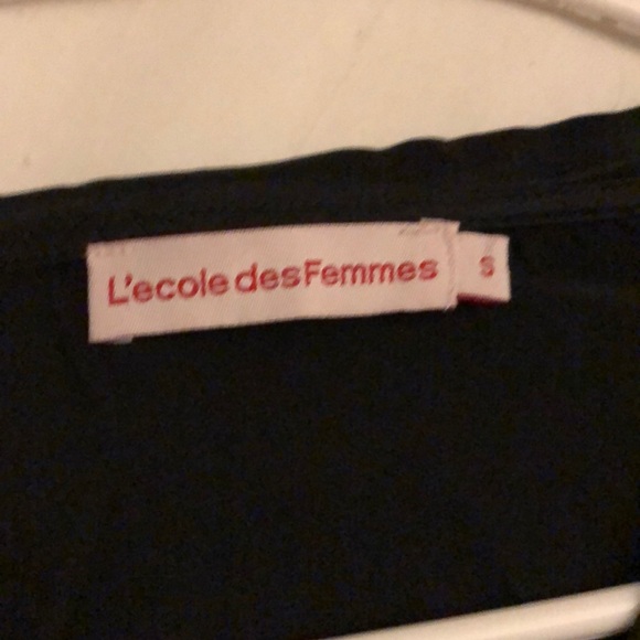 L’ecole des femmes size small silk blouse - Picture 2 of 4